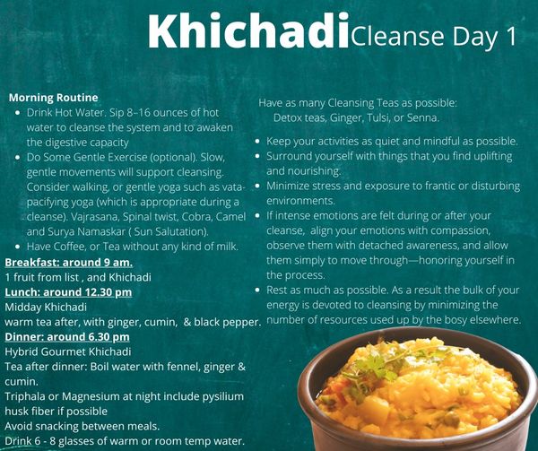 Khichdi Cleanse 2022 - Real Simple Kitchari | Great Ayurvedic Recipe ...