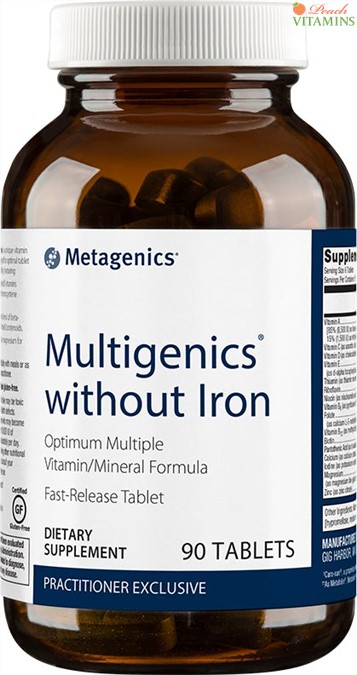 Metagenics Multigenics Without Iron 180t – The Ultimate Metagenics Difference