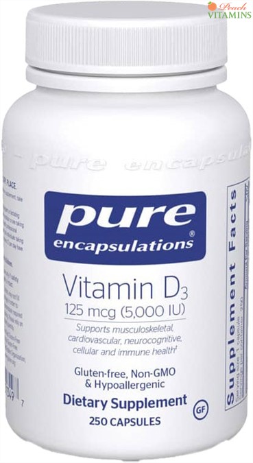 Pure Encapsulations Vitamin D3 -Best Ways to Make Sure You’re Getting Enough Vitamin D Every Day