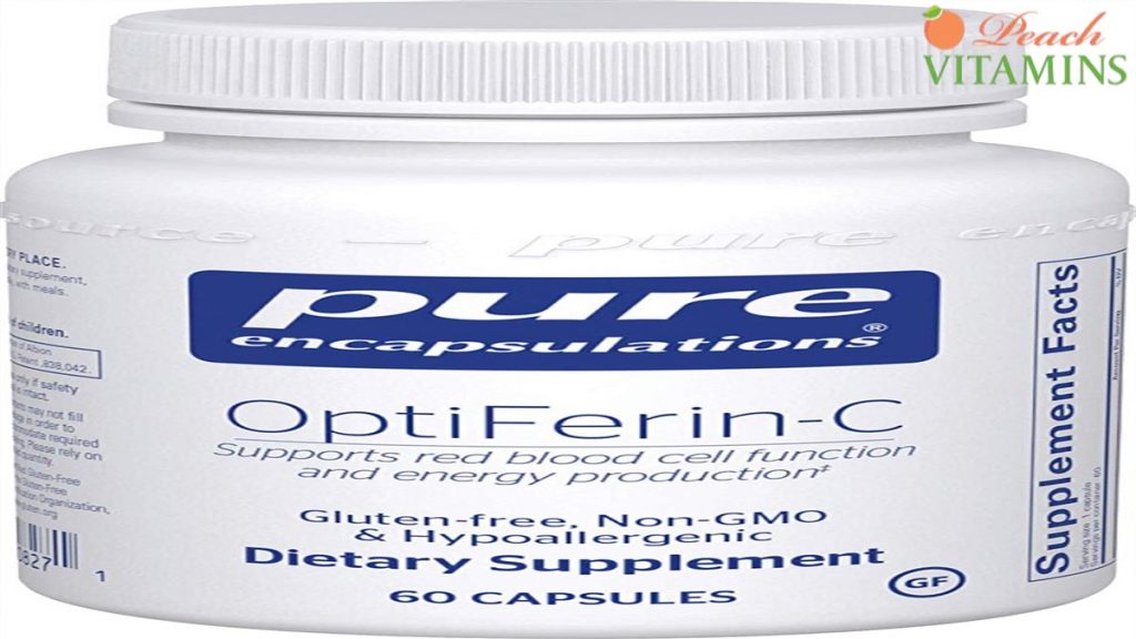 Boost Energy Today with Pure Encapsulations Optiferin C Iron Supplement